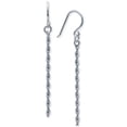 thumbnail image 1 of Giani Bernini Twist Stick Linear Drop Earrings in Sterling Silver, 1 of 2