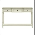thumbnail image 6 of Console Table Sofa Table with Drawers for Entryway with Projecting Drawers and Long Shelf, 6 of 21