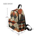 thumbnail image 3 of FORMRS Kids School Backpack with Front Zippered Pocket 12" Student Travel Daypack, Checkered Pattern, 3 of 6