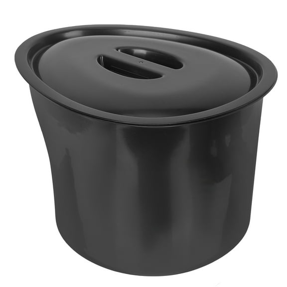 Topbathy Plastic Bucket with Lid for Elderly Convenient and Comfortable Use