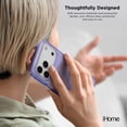 thumbnail image 6 of iHome Magnetic Velo Phone Case for iPhone 17 Pro Max - Pastel Purple, 6 of 8