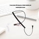 thumbnail image 4 of Cable de Auriculares de 25 Mm Línea de Auriculares Escuchar el Tubo de Aire del Auricular de Radio para Walkie Talkie, 4 of 8