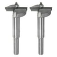 thumbnail image 1 of Uxcell 2 Piezas Brocas Forstner 32mm (1-1/4") Broca de Carburo de Tungsteno para Bisagra de Madera Carpintería, 1 of 7