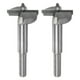 thumbnail image 1 of Uxcell 2 Piezas Brocas Forstner 32mm (1-1/4") Broca de Carburo de Tungsteno para Bisagra de Madera Carpintería, 1 of 7