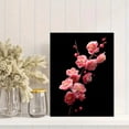 thumbnail image 2 of Pink Plum Blossom Branch Canvas Print Wall Art for Living Room Office Kitchen Entryway, 2 of 8