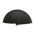 thumbnail image 1 of EZLIFE Abanico plegable de madera pura simple Abanico de baile portátil Abanico de madera Abanico de fiesta de boda Pr W1Y2, 1 of 7