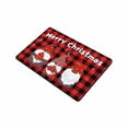 thumbnail image 3 of Christmas Decorative Doormat Xmas Welcome Gnome Tomte Mat Non Slip Rubber Backing Doormat Outdoor Indoor Entrance Doormat Floor Mat, 24 x 16 Inch 30x 18 Inch, 3 of 5