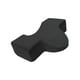 thumbnail image 2 of Almohada de extensión de pestañas, banco de trabajo ergonómico con soporte para el cuello y la espalda, almohada de pestañas para salón de belleza en negro, 2 of 8