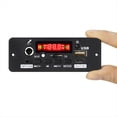 thumbnail image 3 of Reproductor Amplificador de Audio 2x25W Placa Decodificadora de MP3 de 12V Grabación de Llamadas Bluetooth 5.0 Reproductor de MP3 para Automóvil con Control Remoto, 3 of 5