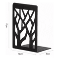 thumbnail image 3 of Sujeta libro Para Estantes Soporte Negro De Metal de 4 pcs, 3 of 5