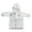 Grey Lion, variant on Hooded Terry Bathrobe With Booties, Grey Giraffe