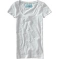 thumbnail image 1 of Aeropostale - Camiseta básica con cuello redondo para mujer, color blanco, XL, 1 of 1