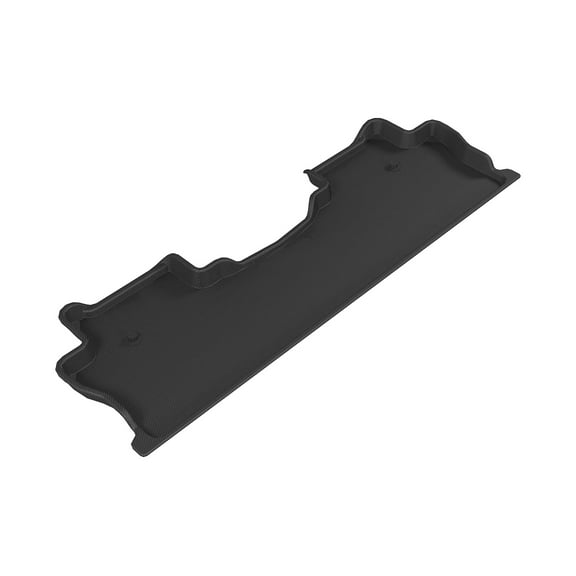 3D MAXpider Custom Fit Kagu Floor Mat (Black) Compatible with Honda Ridgeline 2017-2025 - Second Row