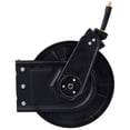 thumbnail image 6 of Retractable Air Hose Reel With 3/8" Inch x 50' Ft,Heavy Duty Steel Hose Reel Auto Rewind Pneumatic,Industrial Grade Rubber Hose,300 PSI,Black, 6 of 15