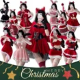 thumbnail image 2 of Vestido de lencería sexy de Navidad, disfraz de conejita dulce, conjunto de mujer conejo, disfraz de cosplay, juego de rol, uniforme, conjunto de actuación en el escenario, 2 of 5