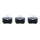 thumbnail image 4 of Methold Sleep Eye Blinder Bluetooth Stereo Sound Eye Patch Wireless Music Blackout Eyepatch con micrófono incorporado, negro Type1 NO1, 4 of 6
