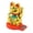 Gold, variant on BIMZUC Solar Powered Waving Arm Lucky Cat White Fortune Ornament for Wealth and Good Luck Cute Asian Inspired Home Decor 2.5 inches / 6.35 cm Desk Figurine