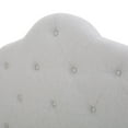 thumbnail image 2 of Stellina Fabric Queen/ Full Headboard, Light Grey, 2 of 6