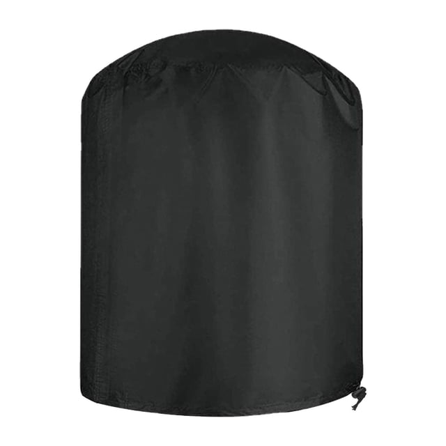 Bgsha Housse Ronde Imperméable pour Barbecue Extérieur, Housse pour Marmite à Feu, Housse pour Barbecue