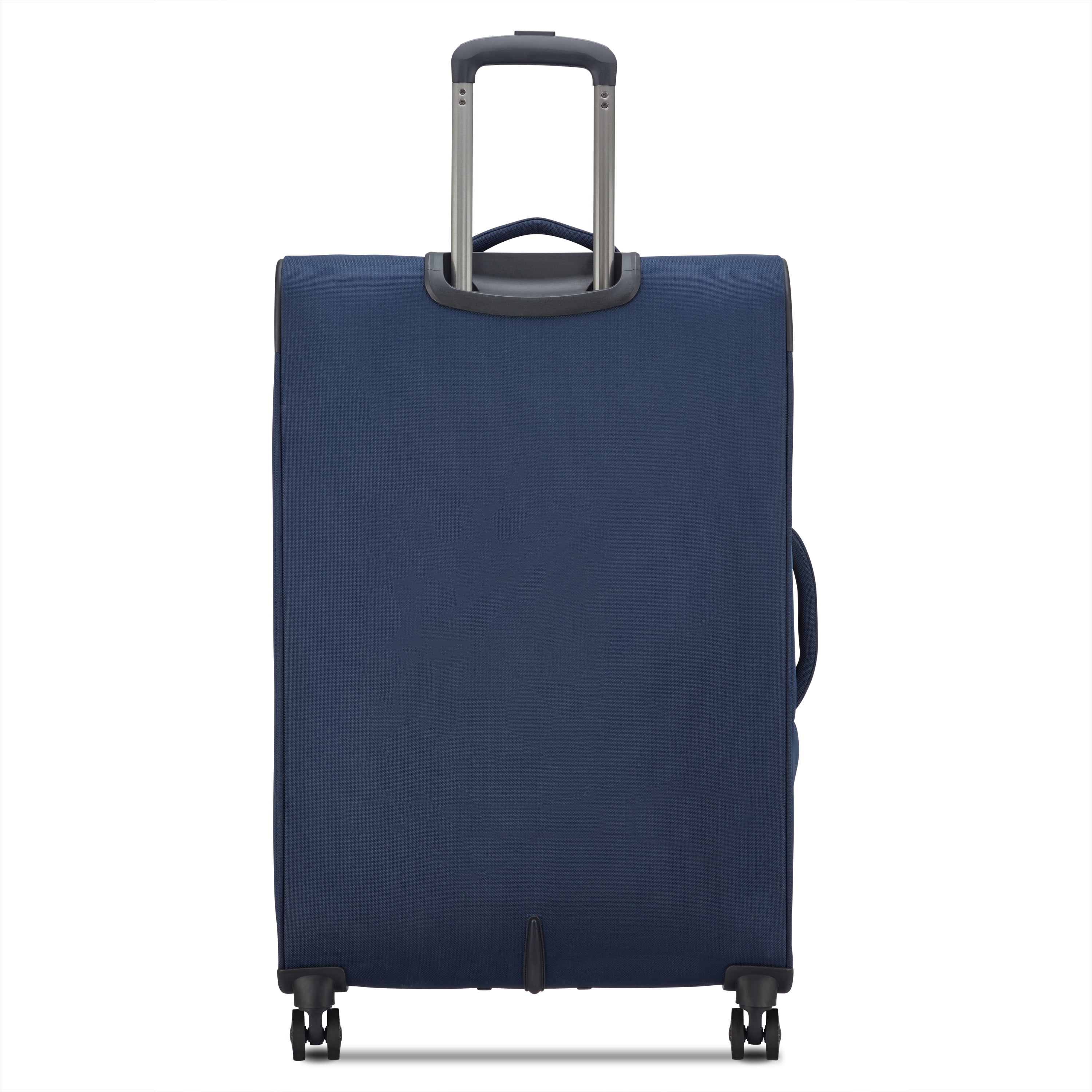 Securitech by Delsey, Rugged Softside 28" Checked Expandable Spinner Luggage, Navy
