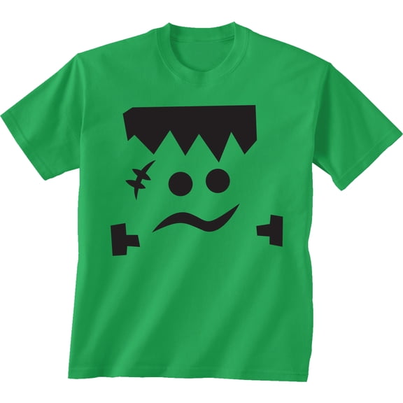 Youth Frankenstein Short Sleeve T-Shirt in green