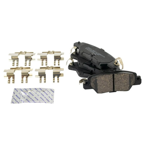 TRQ Rear Premium Posi Ceramic Disc Brake Pad Set for Mazda CX-5 SUV Truck New BFA73529