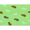 thumbnail image 1 of Ahgly Company Indoor Rectangle Patterned GreenYellow Green Area Rugs, 5' x 8', 1 of 6