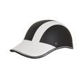 thumbnail image 2 of Gorra de béisbol, gorra deportiva, gorra de camionero de moda, gorra ligera con visera para primavera y verano. En blanco y negro, 2 of 9