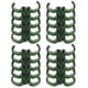 thumbnail image 3 of 20 piezas anillos de encuadernación diseño segmentado sostienen 60 hojas 11 mm de espesor de encuadernación suministros de oficina verde, 3 of 5