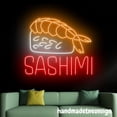 thumbnail image 5 of Handmadetneonsign Sashimi Neon Wall Sign, Sushi Japan Wall Art Decor, Sushi Japan Food Wall Decor 58420, 5 of 5