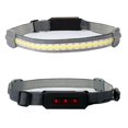 thumbnail image 3 of Lámpara de cabeza recargable LED Faros de camping Linterna frontal con sensor de movimiento Linterna con iluminación para acampar, escalar, caminar, pescar, 3 of 5