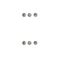 thumbnail image 2 of ZheElen 3pcs Trumpet Button Replacement Modified Accessories Repair Component Small Metal Fingers Keys Brass Instrument Component Type 2 2Set, 2 of 6