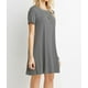 thumbnail image 3 of Vestido suelto de camiseta simple casual para mujer Xemadio LRWJ589-13, 3 of 3
