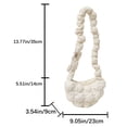 thumbnail image 5 of Bolsa Para Las Axilas Bolso De Nube De Burbujas Para Mujer, Bolso Acolchado Creativo Con Correa Ajustable Para El Hombro, Bolso Grande Con Cordón Para Fiesta, Bolsos De Verano Para Niñas Ndcxsfigh  Para Estrenar, 5 of 5