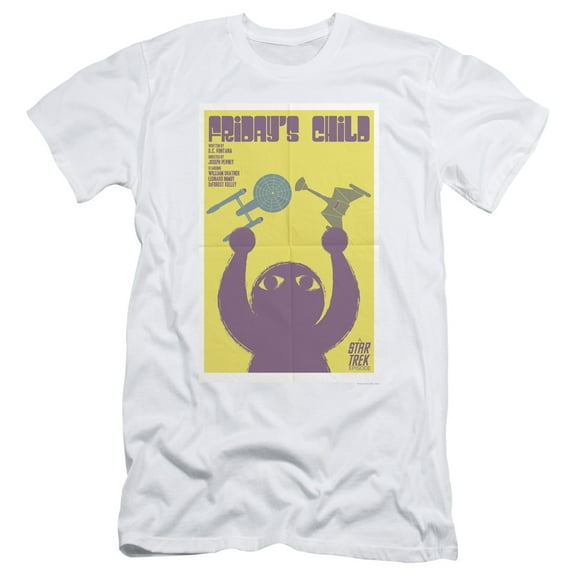 Star Trek Tos Episode 40 Adult 30/1 T-Shirt White