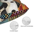 thumbnail image 3 of Disketp Abstract Dalmatian Art Throw Pillow Case Cushion Covers,Cushion for Bedroom,Couch,Home-16"x24", 3 of 6