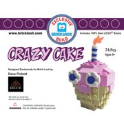 Exclusive Brick Loot Build Crazy Cake by Dave Pickett - 100% LEGO Bricks