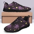 thumbnail image 4 of Marijuana Leaf Shoes for Men Women Running Sneakers Breathable Casual Sport Tennis Shoes Gift for Him Her Black Size 11.5, 4 of 5