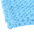 thumbnail image 6 of Rectangle Hand-woven Bulky Soft Chunky Knit Bedding Blanket Thick Yarn Knitted Sofa Throw Rug - 9 Colors, 6 of 6