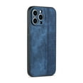 thumbnail image 4 of Allytechgroup Case for iPhone 16e, Durable PU Leather/Soft TPU Back Shockproof Case Anti-slip Bumper [All-inclusive Lens Protection] [Supports Wireless Charging] Slim Thin Cover, Blue, 4 of 14