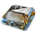 thumbnail image 4 of Yibo Soccer Blanket Flannel Soft and Comfortable Anti-static Bed Sofa Blanket, 4 of 6
