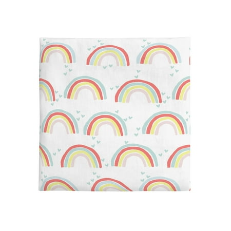 UPC: 0085214119519 | NoJo Rainbow Fitted Crib Sheet