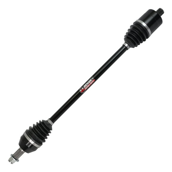 Demon Powersports Front Left/Right Heavy Duty Axle for (2018-20) Polaris RZR Turbo S, Made of 4340 Chromoly Steel, in Dual Heat Treated High Strength, Wider Angles & in Molybdenum Grease Precision