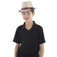 thumbnail image 1 of Fedora Hat with Colorful Band - One Size, 1 of 1