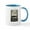 White/Blue Inside, variant on CafePress - Fenrir Mead Mug - 11 oz Ceramic Mug - Novelty Coffee Tea Cup
