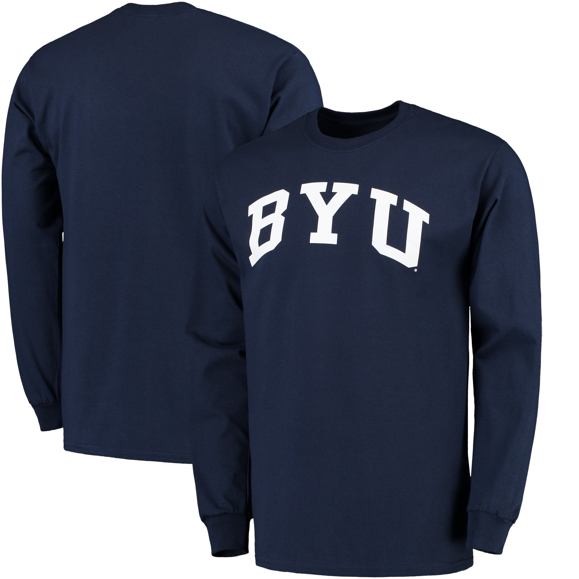 BYU Cougars Basic Arch Long Sleeve T 