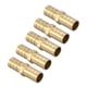 thumbnail image 2 of Conector de tubo de 2 vías recto con púas de latón, accesorio de unión de tubo, 6/8/10/12/14/16/20mm, 2 of 7