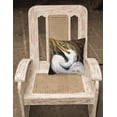 thumbnail image 2 of Carolines Treasures JMK1214PW1414 White Egret Coussin Décoratif en Toile, 2 of 4