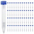 thumbnail image 1 of Tubos de CentríFuga CóNicos CientíFicos de 15 Ml, [Paquete de 250] Tubos de Ensayo de PláStico con Tapones de Rosca, Tubos de Ensayo EstéRiles de 15 Ml con Tapas, 1 of 8