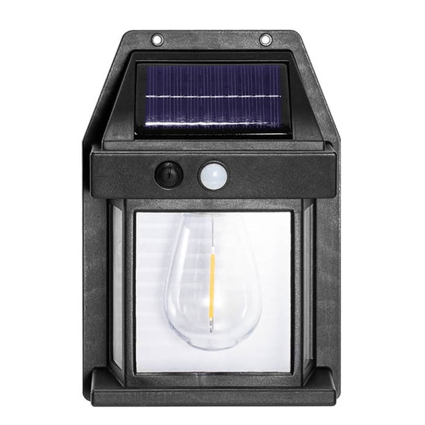 Luces Solares para Caminos Calle Con Solar Sensor IP65 Al Rojo